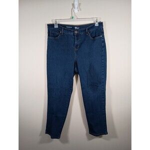 Style & Co Straight Leg Medium Wash Blue Jeans Plus Size 16 Petite